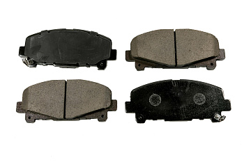 Колодки тормозные, передние (с антискрипной пластиной)