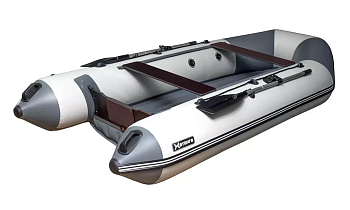 Лодка ПВХ "Хатанга-270" НДНД (серая двухцветная)