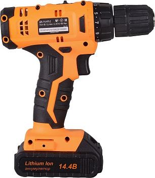 Дрель-шуруповерт аккумуляторная ДА-14,4Л-2 (2,0 А/ч) Вихрь
