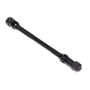 Ось задней втулки спортивная (175мм, d-9 мм, GW-04002-163, конуса, контргайки)