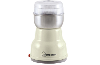 Кофемолка HOMESTAR HS-2001 цвет: бежевый, 150 Вт