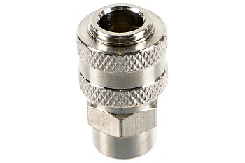 Фитинг-переходник QUATTRO ELEMENTI EQ-3, соединение мама EURO - мама резьба 1/4"