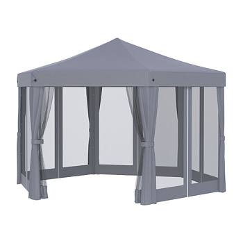 Тент садовый Helex 5431 полиэстер серый Тент садовый Helex 5431 полиэстер серый