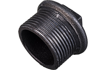 Заглушка чуг Ду32 (1 1/4") НР Fittex PLUS