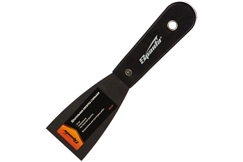 Лопатка шпательная стальная, 50мм, полированная, пластмассовая ручка Sparta