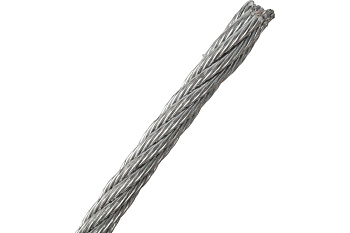 Трос стальной DIN3055 D=8мм. за 1м