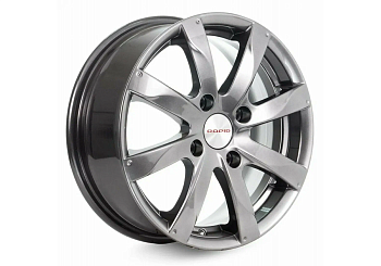 Диск литой Джемини (КС617-01) 6x15 ЕТ 38 4x100 67,1 дарк платинум Арт.72442