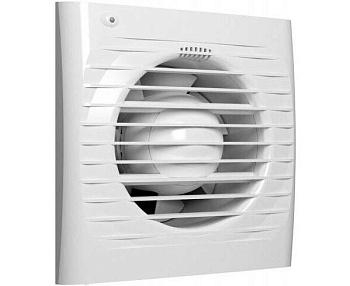 Вентилятор осевой вытяжной c антимоскитной сеткой D 100 со световой индикацией
