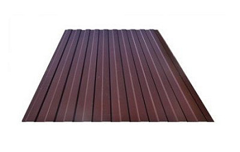 Проф.лист С-8*1200 (ПЭ-01-8017-0,4) корич.шоколад 