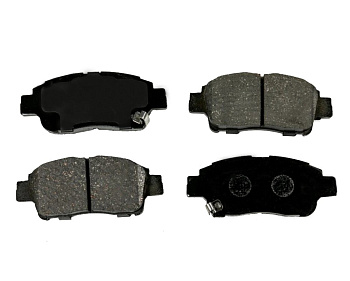 Колодки тормозные, передние (с антискрипной пластиной)