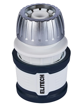 Соеденитель 1/2 металлический аквастоп ELITECH HF 011MWS