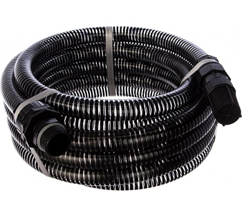 Шланг для воды всасывающий QUATTRO ELEMENTI 25мм, 7м, резьба 1", с латунным клапаном