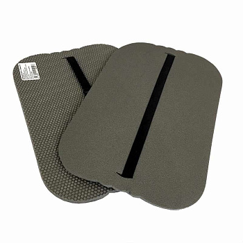 Сиденье туристическое с карабином 10х400х280 ,  280х400х12 в ассортименте (12)