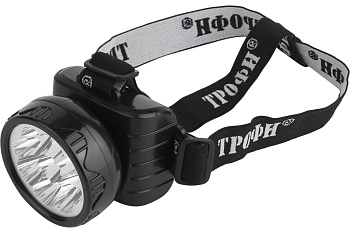 Фонарь Трофи ЭРА Акку налобный 4V0.9Ah, 9xLED, 3У 220V, карт TG9 Фонарь Трофи ЭРА Акку налобный 4V0.9Ah, 9xLED, 3У 220V, карт TG9