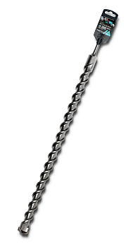 Бур по бетону SDS-plus METALLICA Optima 30 х600/550 мм, напайка с центром, 2 спирали