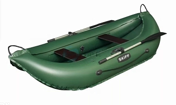 Лодка ПВХ "Skiff-265" гребная 2-местная (серая) Лодка ПВХ "Skiff-265" гребная 2-местная (серая)