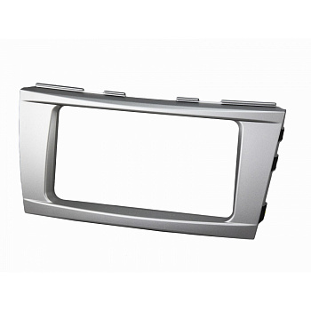Рамка переходная TOYOTA CAMRY 2007 2 Din серебристая (RC-TYCA40)