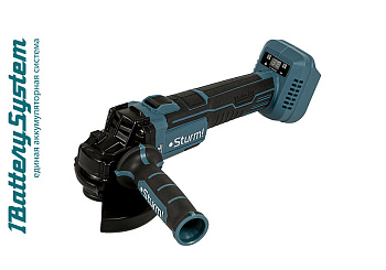 МШУ акк. STURM CAG1812BLE б/щ 18В, 1BatterySystem, 125мм, 3 скор.,плавн.пуск, без зу/акб