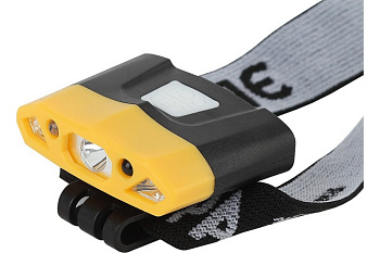 Фонарь ЭРА налобный серия "Практик" 3Вт led + 2 SMD, 3,7 V Li аккум, сенсерное включение, бл GA-804 Фонарь ЭРА налобный серия "Практик" 3Вт led + 2 SMD, 3,7 V Li аккум, сенсерное включение, бл GA-804