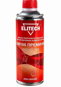 Масло компрессорное ISO 100 0,5л ELITECH 2003.000200