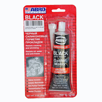 Герметик прокладок ABRO MASTERS станд. (черн.) 85гр