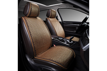 Накидки PSV Profit 2 FRONT коричнево/бежевый, черный/ кант красный,син