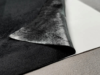 Обивка салона Алькантара (цена за 1м) черная