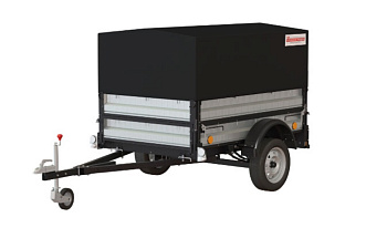 Автоприцеп "Крепыш" цинк, R13 1,85*1,21. +борт, опорн.кол, дуги+тент 1,1 Автоприцеп "Крепыш" цинк, R13 1,85*1,21. +борт, опорн.кол, дуги+тент 1,1