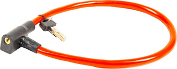 Замок противоугонный (LKC-002, 650мм, 8 мм, трос, ключ; 10702070/270524/5015227,