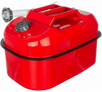 Канистра стальная "AUTOPROFI", горизонт, оцинков, горловина с навинчив. крышкой, перепуск.клапан,20л