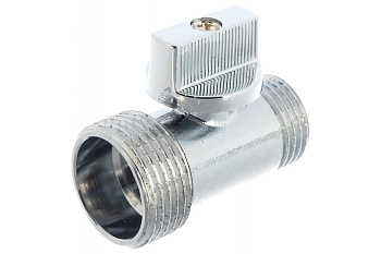 Кран-мини 3/4х1/2" н/н (хром), МР-У