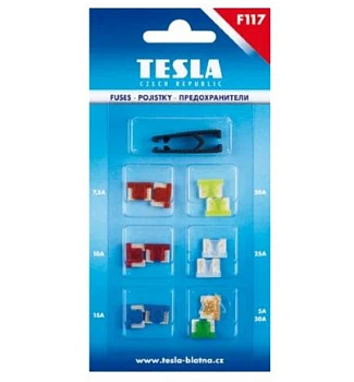 Набор флажковых предохранителей ТЕСЛА