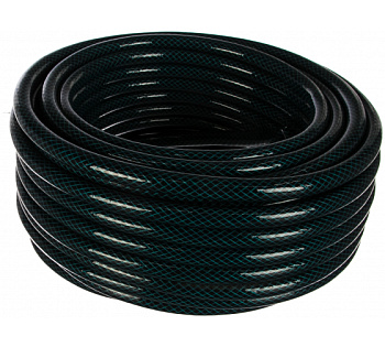 Шланг поливочный армированный 3 слойный ПВХ 1/2", 25м "Садовод" Сибртех