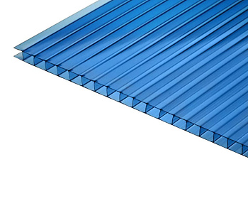 Поликарбонат 4х2100х6000 (синий)