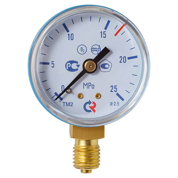 Манометр кислородный 25 МПа