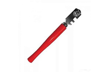 Стеклорез роликовый до 5мм деревянная  ручка