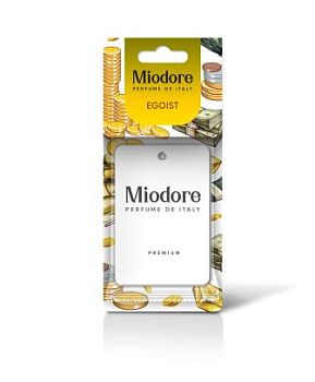 Ароматизатор подвесной картонный "Miodore" в ассортименте
