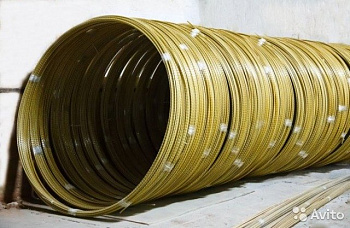 Стеклопластиковая композитная арматура 6мм (50м бухта)