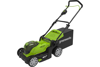 Газонокосилка акк. GREENWorks 24В 41см (без АКБ и ЗУ)  Газонокосилка акк. GREENWorks 24В 41см (без АКБ и ЗУ)