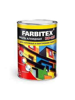 Эмаль алкидная ПФ-115 FARBITEX, хаки, 5кг
