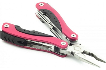 Мультитул (плоскогубцы) "СЛЕДОПЫТ" средний, 9 предметов, в чехле