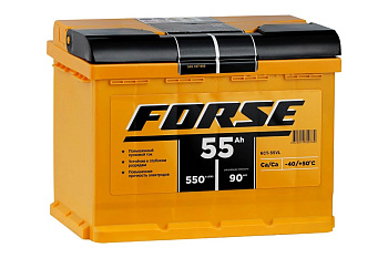 Аккумулятор FORSE 6СТ-55 (1) VL п/п