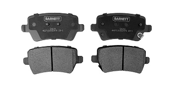 Колодки тормозные задние BARNETT CN104