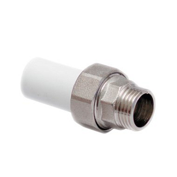 Муфта комб.разъём.(американка) трубная с наружной резьбой 25х1/2" (Valfex) 
