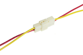 Колодка соединительная 2-х конт. 6,3мм (м+п) с проводами TM Nord YADA