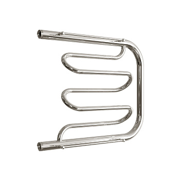 Полотенцесушитель водяной Лидо, фокстрот, 50/60, 1"НР, хром, с полкой VALFEX