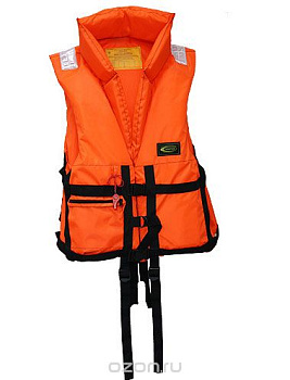 Жилет спасательный Двусторонний ПР цвет Оранжевый/Лес р. 58-64/120 кг HUNTSMAN Жилет спасательный Двусторонний ПР цвет Оранжевый/Лес р. 58-64/120 кг HUNTSMAN