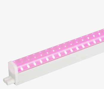 Фитолампа светодиод 18 Вт д/растений спектр д/фотосинтеза 572 мм с выкл. розов. свет FS18560F
