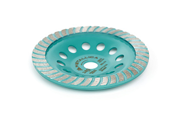 Чашка алмазная турбированная METALLICA Optima 180x22,2 мм, по бетону