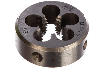 Плашка круглая 14,0х2,0 (20764)